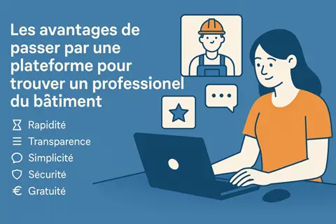 Les avantages de passer par une plateforme comme TravauxChezMoi